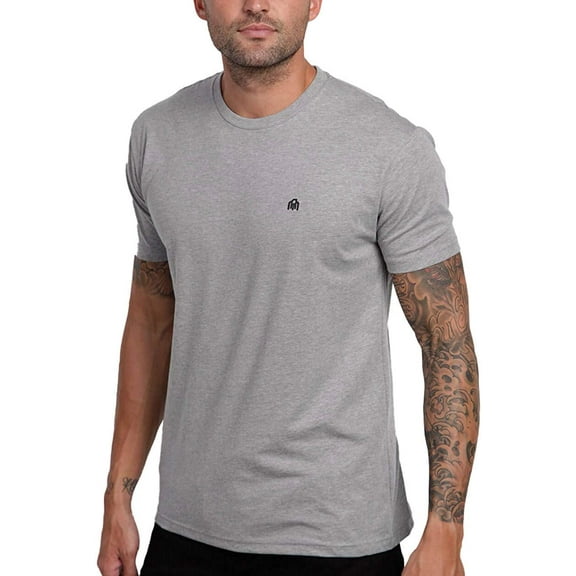 Men's Premium Basic Crewneck T-Shirts - Soft & Fitted Tees S - 4XL