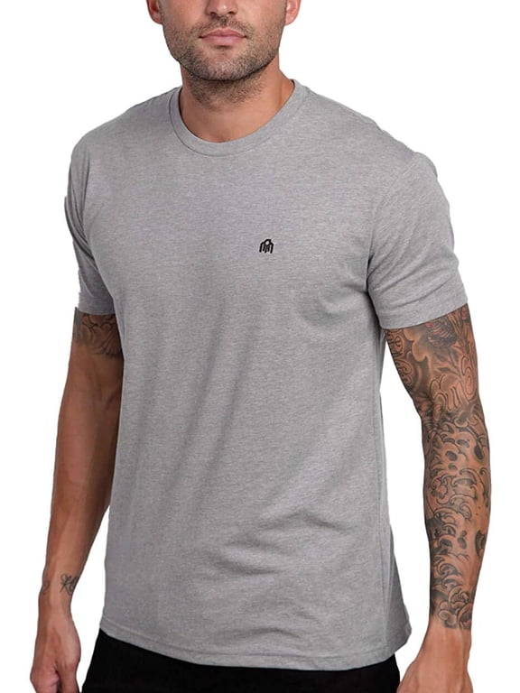 Men's Premium Basic Crewneck T-Shirts - Soft & Fitted Tees S - 4XL