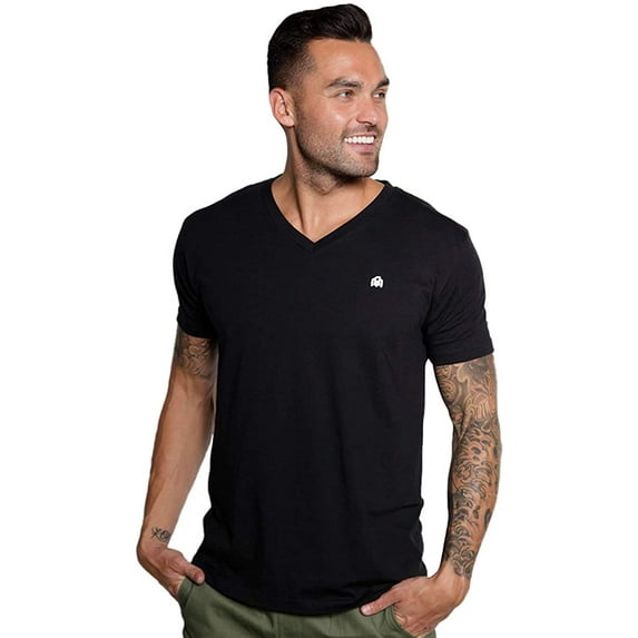 Men's Premium Basic V Neck T-Shirts - Soft & Fitted Tees S - 4XL
