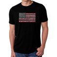 thumbnail image 1 of Men's Premium Blend Word Art T-shirt - 50 States USA Flag, 1 of 2