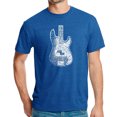 thumbnail image 1 of Men's Premium Blend Word Art T-shirt - Bass Guitar, 1 of 2
