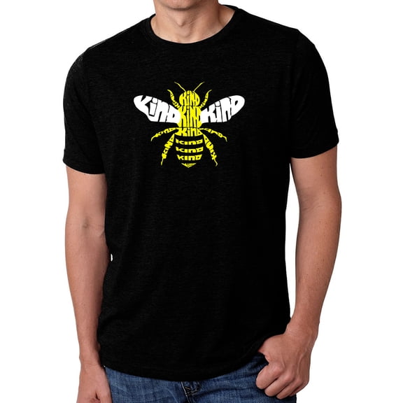 Men's Premium Blend Word Art T-shirt - Bee Kind