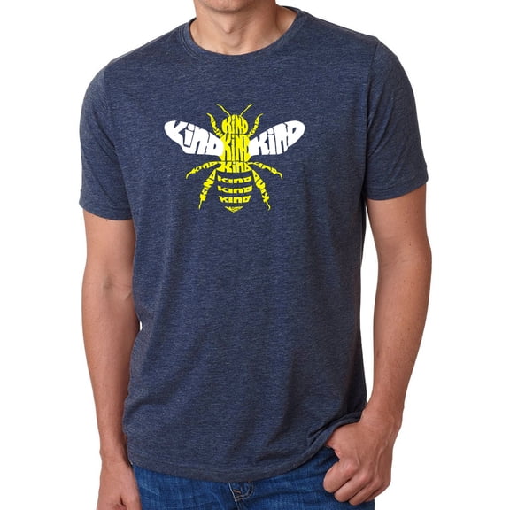 Men's Premium Blend Word Art T-shirt - Bee Kind