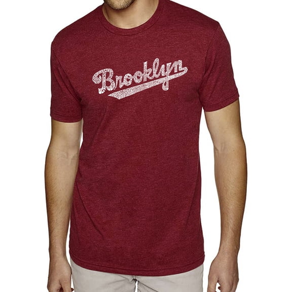 Men's Premium Blend Word Art T-shirt - Brooklyn Neighborhoods