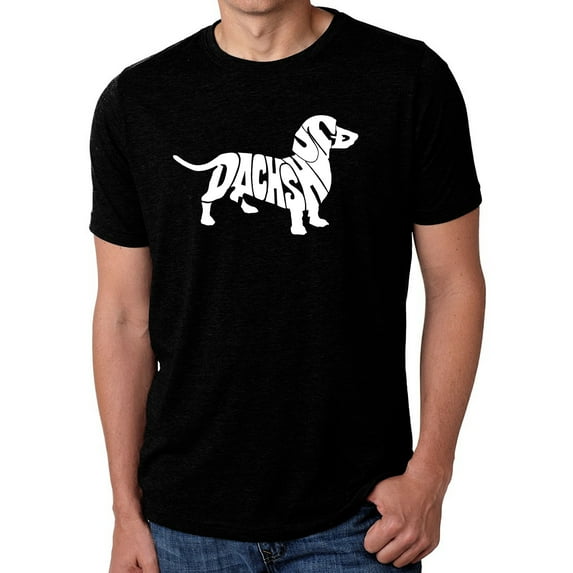 Men's Premium Blend Word Art T-shirt - Dachshund