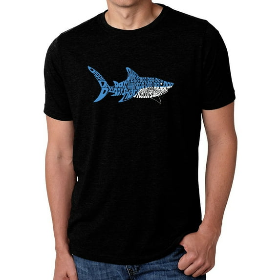 Men's Premium Blend Word Art T-shirt - Daddy Shark
