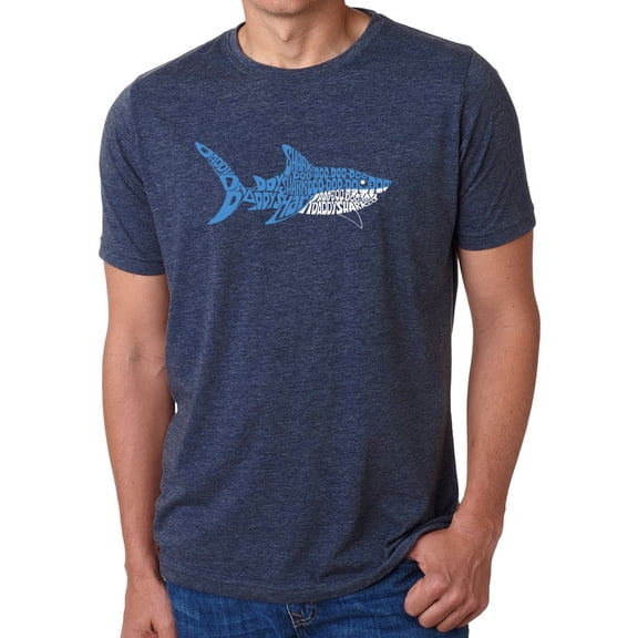 Men's Premium Blend Word Art T-shirt - Daddy Shark