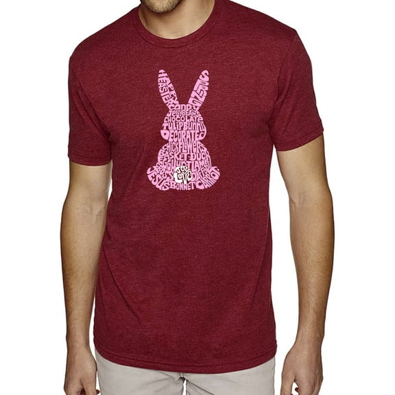 Men's Premium Blend Word Art T-shirt - Easter Bunny