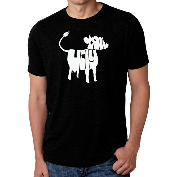 Men's Premium Blend Word Art T-shirt - Holy Cow