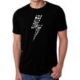 thumbnail image 1 of Men's Premium Blend Word Art T-shirt - Lightning Bolt, 1 of 2