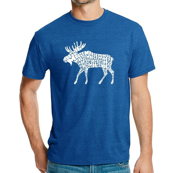 Men's Premium Blend Word Art T-shirt - Moose