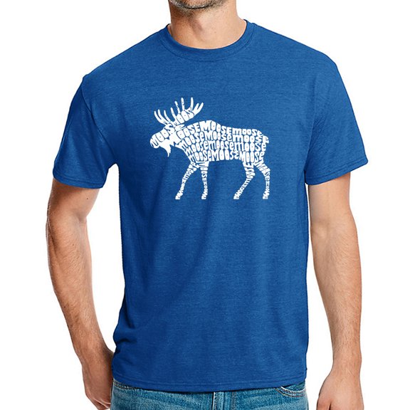 Men's Premium Blend Word Art T-shirt - Moose