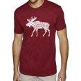 thumbnail image 1 of Men's Premium Blend Word Art T-shirt - Moose, 1 of 2