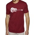 thumbnail image 1 of Men's Premium Blend Word Art T-shirt - Peace Love Country, 1 of 2