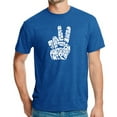 thumbnail image 1 of Men's Premium Blend Word Art T-shirt - Peace Out, 1 of 2