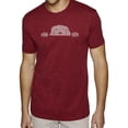 thumbnail image 1 of Men's Premium Blend Word Art T-shirt - Peeking Dog, 1 of 2
