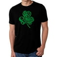 thumbnail image 1 of Men's Premium Blend Word Art T-shirt - St. Patrick's Day Shamrock, 1 of 2