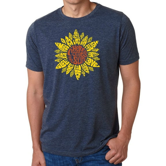 Men's Premium Blend Word Art T-shirt - Sunflower