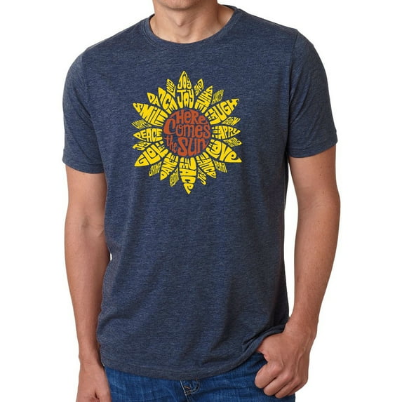 Men's Premium Blend Word Art T-shirt - Sunflower