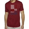 thumbnail image 1 of Men's Premium Blend Word Art T-shirt - Support our Troops, 1 of 2