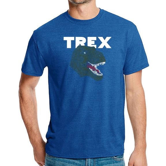 Men's Premium Blend Word Art T-shirt - T-Rex Head