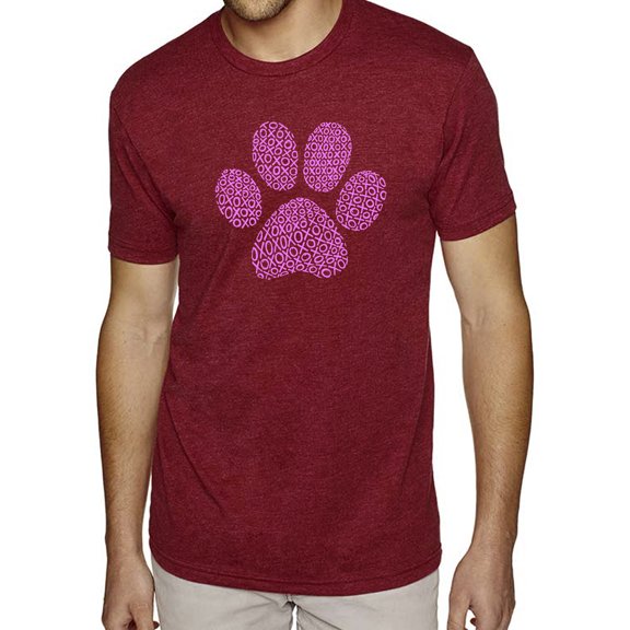 Men's Premium Blend Word Art T-shirt - XOXO Dog Paw