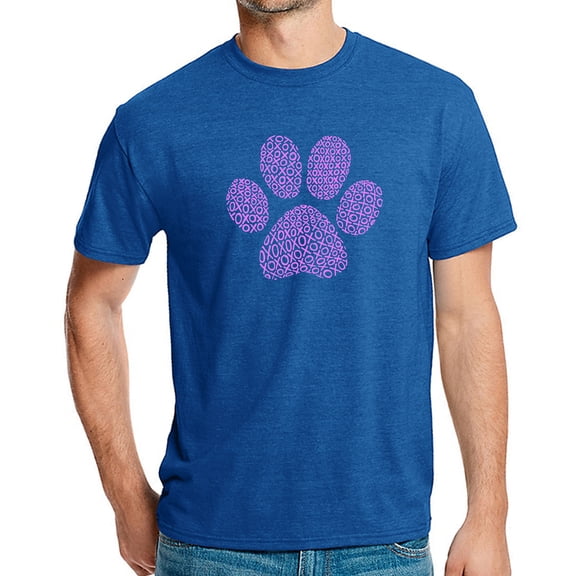 Men's Premium Blend Word Art T-shirt - XOXO Dog Paw