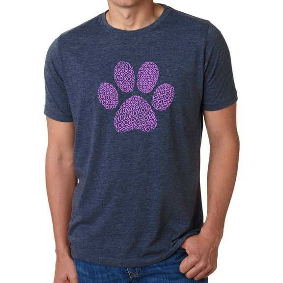 Men's Premium Blend Word Art T-shirt - XOXO Dog Paw