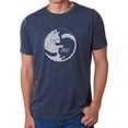 thumbnail image 1 of Men's Premium Blend Word Art T-shirt - Yin Yang Cat, 1 of 2