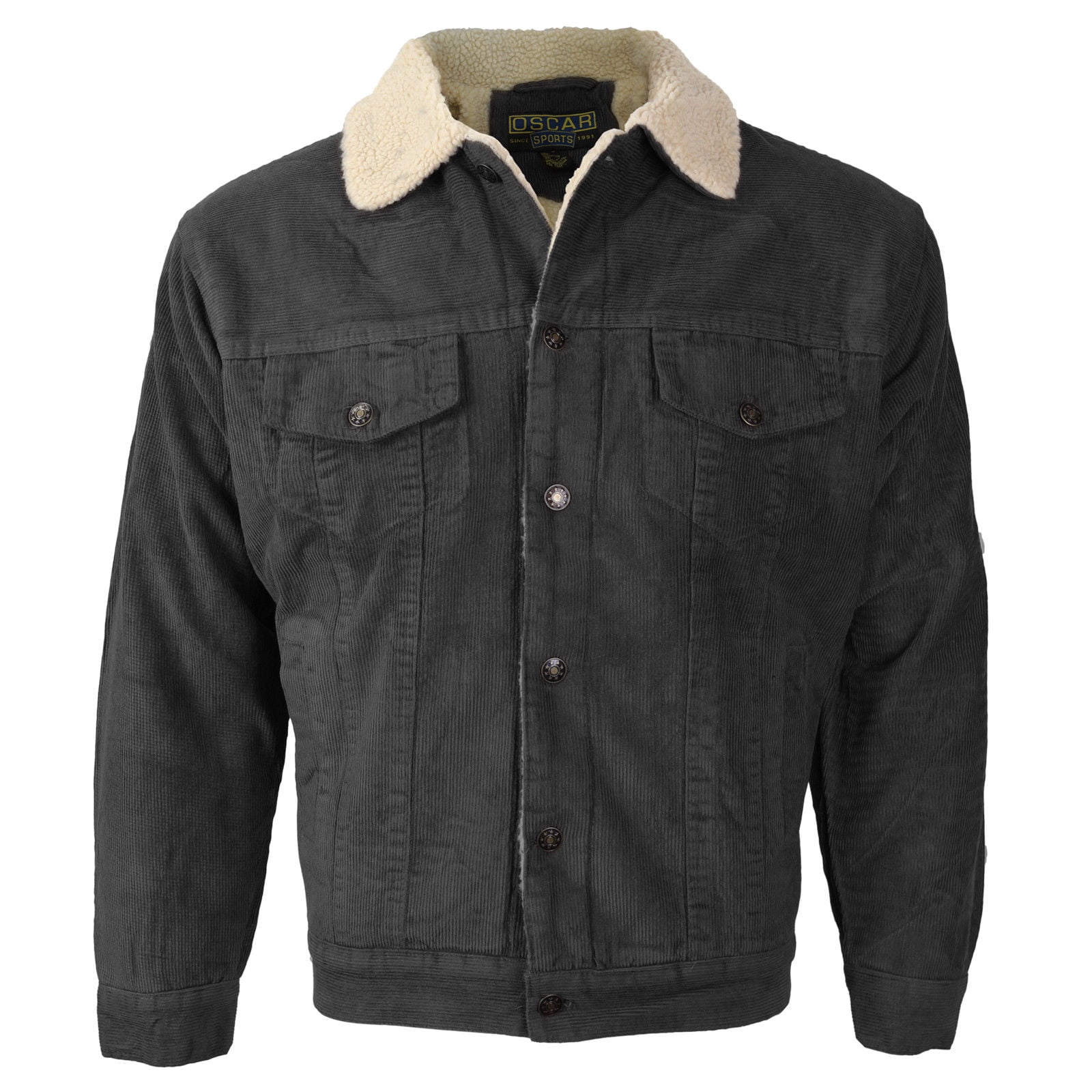 Corduroy fur lined jacket deals mens