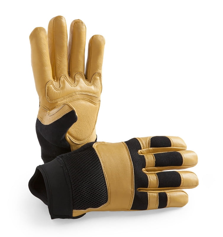 Men's Premium Hi-Dexterity Top Grain Goatskin Utility Gloves with Reinforced Padded Palm