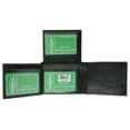 thumbnail image 1 of Men's Premium Leather Bifold Wallet with Coin Pouch and Double Flap P 1853, 1 of 5