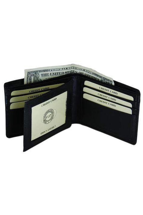 Men's Premium Leather Quality ID Credit card Wallet