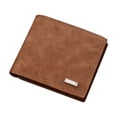 thumbnail image 1 of Men's Premium Leather Wallet with Multi-Card Slots, Slim Design, Durable & Waterproof, Ideal for Business, Travel & Everyday Use, 1 of 5