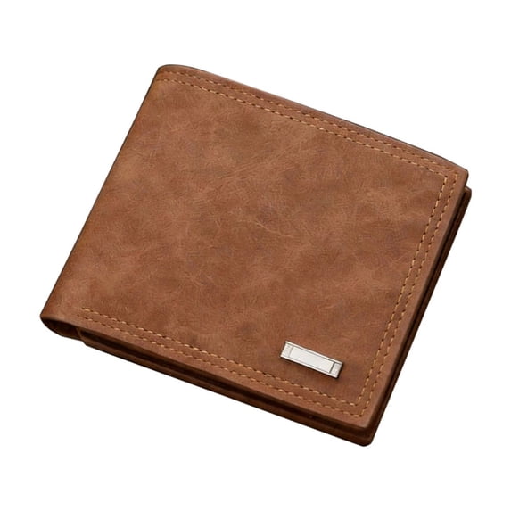 Men's Premium Leather Wallet with Multi-Card Slots, Slim Design, Durable & Waterproof, Ideal for Business, Travel & Everyday Use