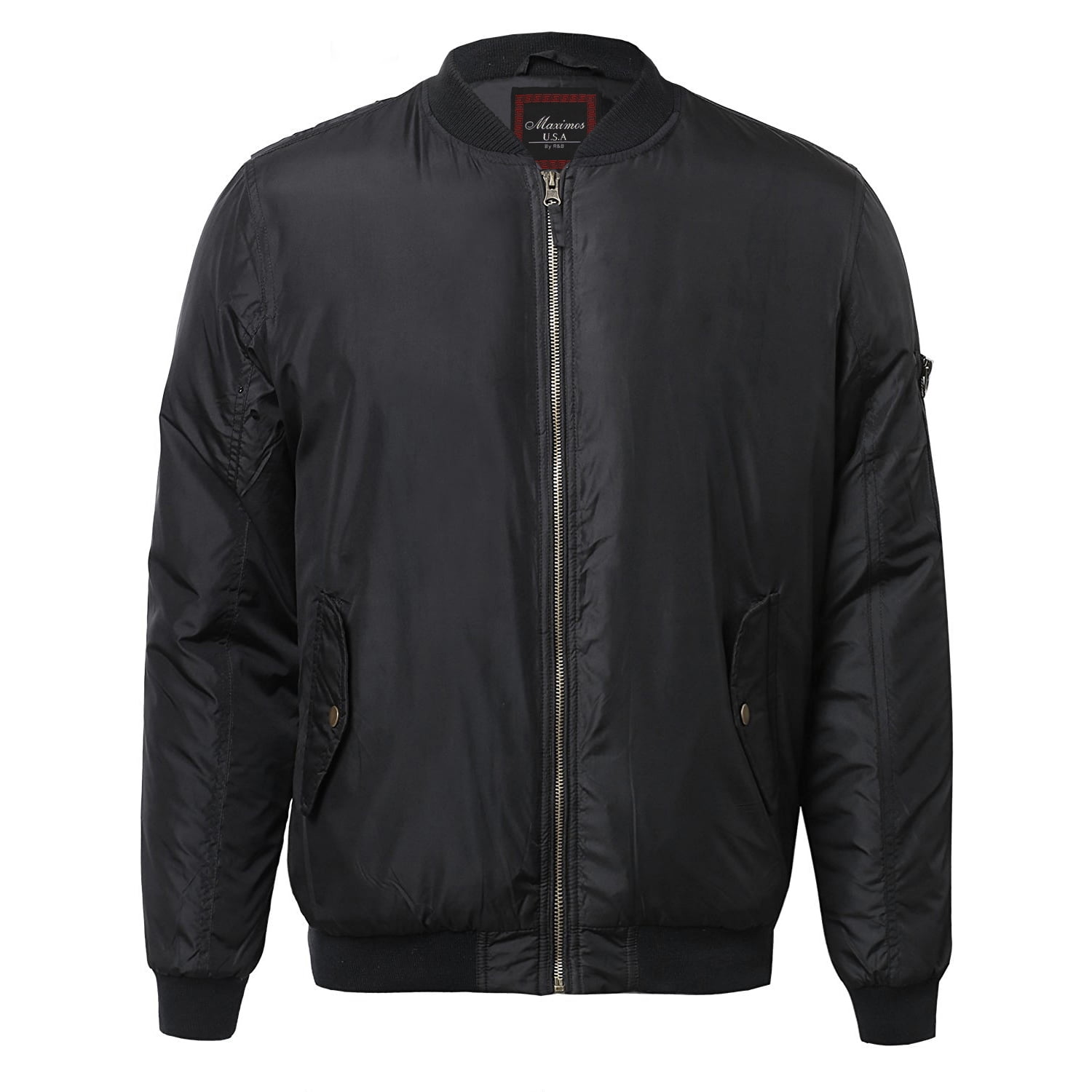 Men's Jacket Premum Padded Water Resstant Reversble Flght Bomber