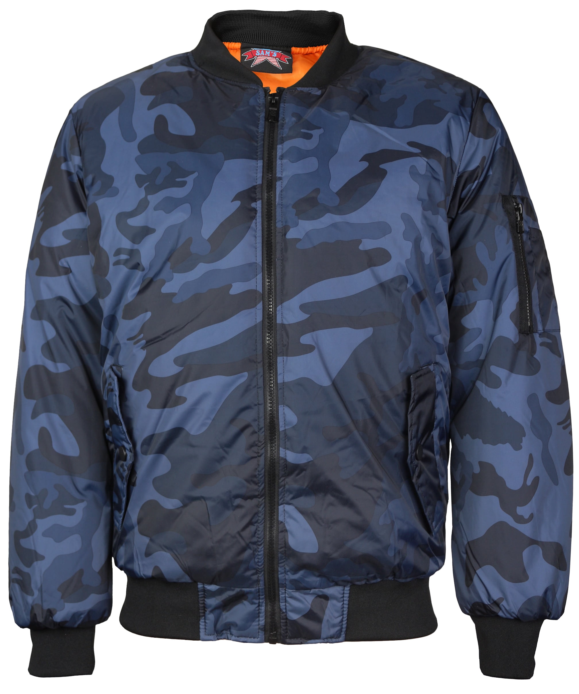 Men's Premium Multi Pocket Water Resistant Padded Zip Up Flight