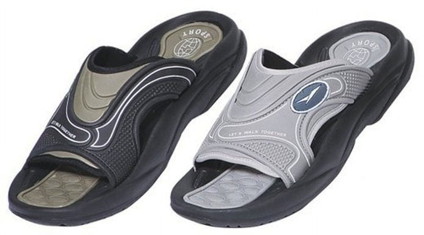 Men's Premium Rubber Slide Sandal Slipper Comfortable Shower Beach