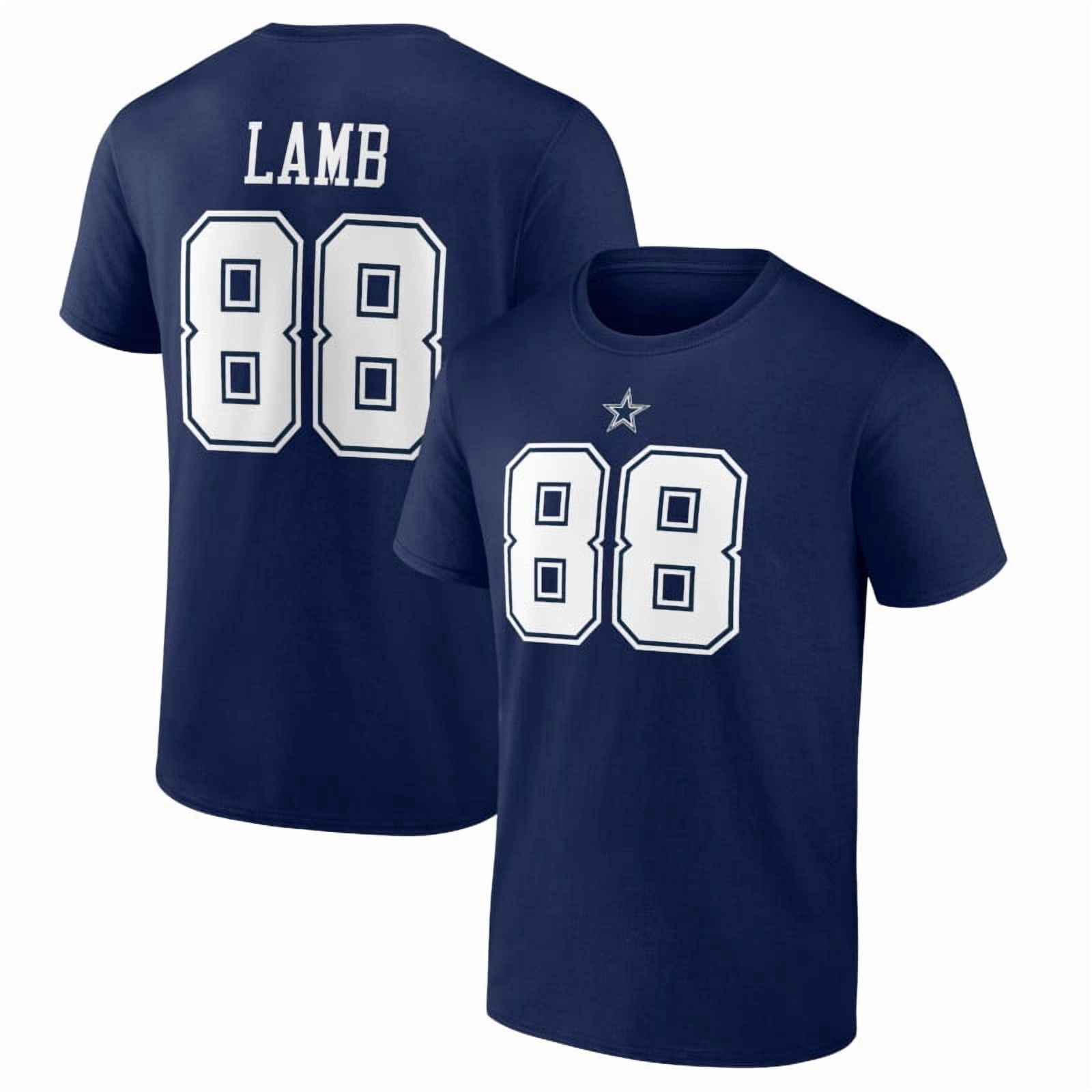 NFL CeeDee Lamb Dallas Cowboys Mens Name & Number Short Sleeve Tee