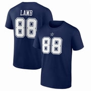 NFL CeeDee Lamb Dallas Cowboys Mens Name & Number Short Sleeve Tee