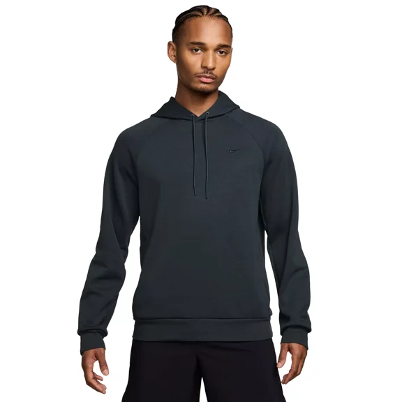 Men's Primary Dri-FIT UV Pullover Versatile Hoodie (Black, XXL)