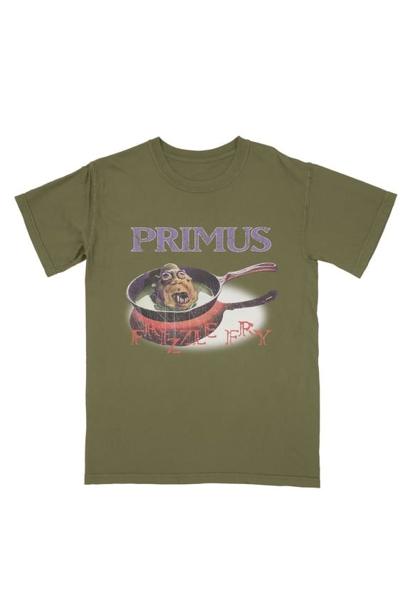 Men's Primus Frizzle Fry T-shirt Medium Olive