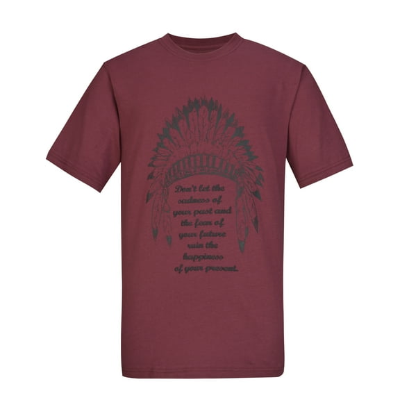 Men's Printed T-Shirt Breathable Soft Top Summer