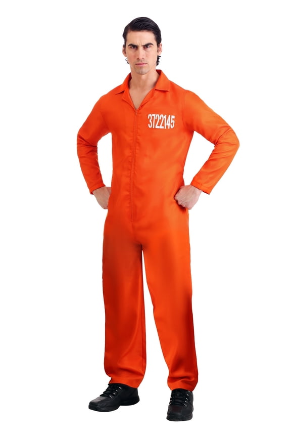 Men's Prison Jumpsuit Costume