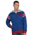 thumbnail image 1 of Men's Pro Player Royal/Red Buffalo Bills Retro Helmet Full-Zip Hooded Track Jacket, 1 of 4