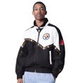 thumbnail image 1 of Men's Pro Player White/Black Pittsburgh Steelers Tape II Lightweight Full-Zip Jacket, 1 of 2