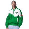 thumbnail image 1 of Men's Pro Player White/Kelly Green New York Jets Retro Tape II Lightweight Full-Zip Jacket, 1 of 2