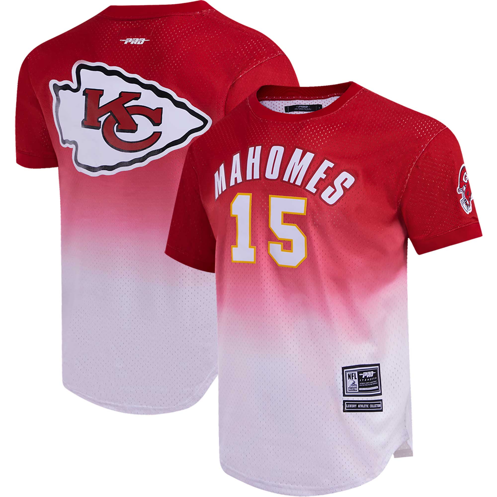 Men's Pro Standard Patrick Mahomes Red Kansas City Chiefs Player Name