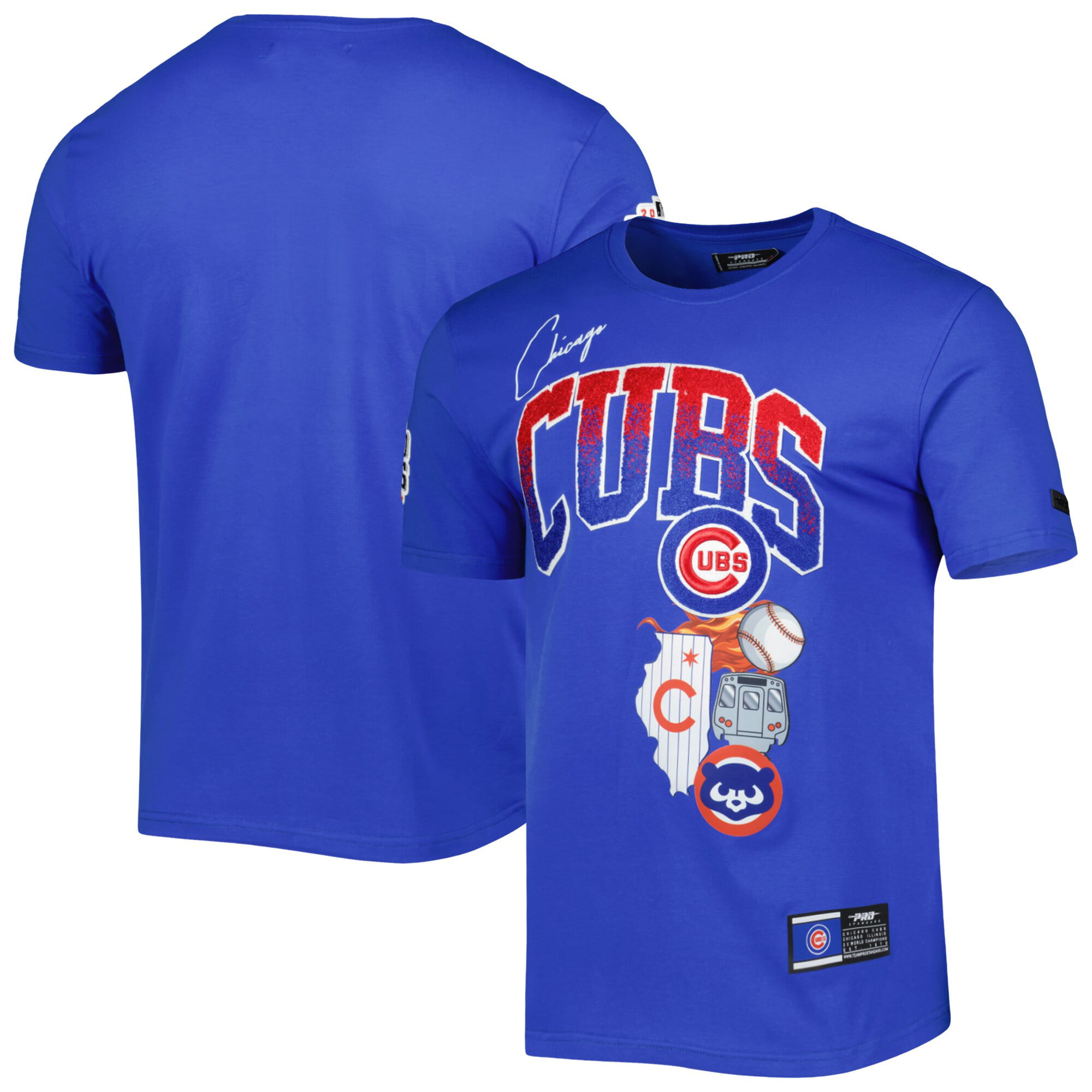 Men's Pro Standard Royal Chicago Cubs Hometown T-Shirt 