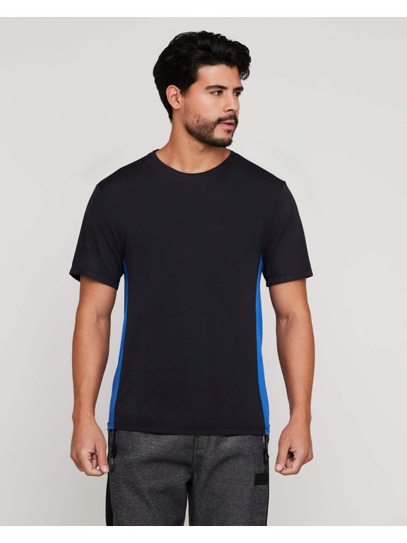 Men's ProFit Shirts Short Sleeve Polyamide T-Shirt with Side Detail